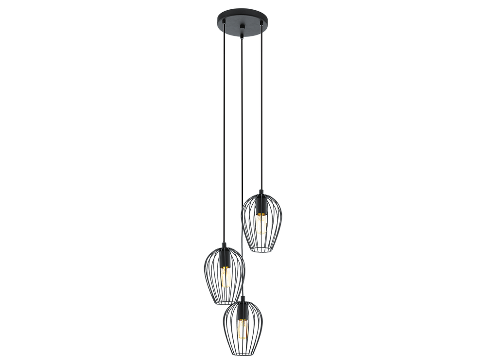 Hanglamp NEWTOWN - Zwart EGL 49479