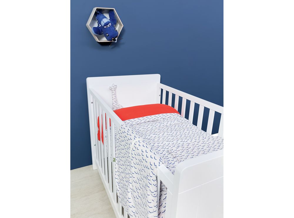 Babybed 'Hugo' - kleur: Wit BOP HU BB