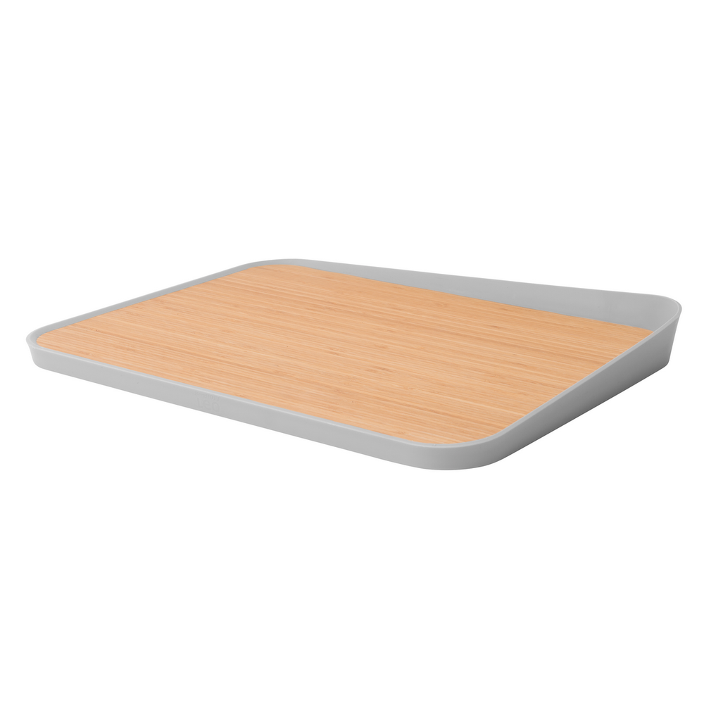 Bamboo snijplank anti-slip BGH 3950088
