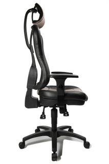 Bureaustoel HEAD POINT - Black/Grey TSR HP ZG