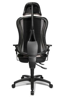 Bureaustoel HEAD POINT - Black/Grey TSR HP ZG
