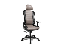 Bureaustoel HEAD POINT - Black/Grey TSR HP ZG
