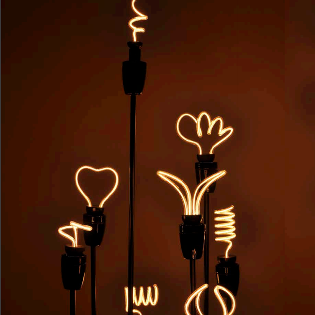 Lichtbron E27/LED 8W Heart Art