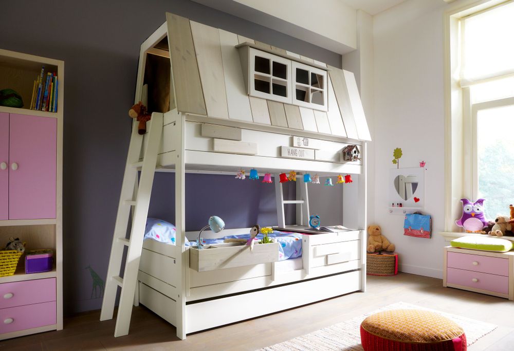 Bedlade voor basisbed - Whitewash SCE 7060WW