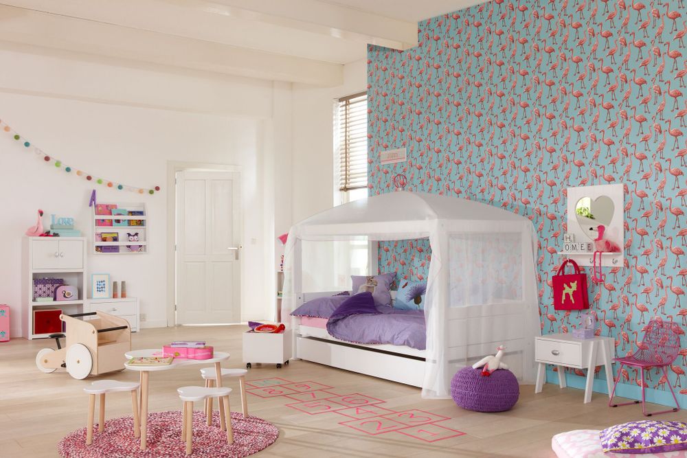 4 in 1 bedcombinatie/luxe lattenbodem - Whitewash SCE 496111WG