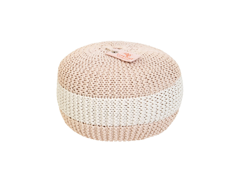 Gehaakte poef SUGAR PIE SCE 7433