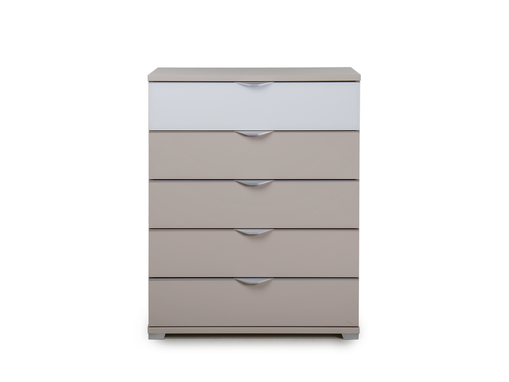STAUD - Commode RUBIN - Dekor Sand - bruin - B80 x D40 x H100 cm