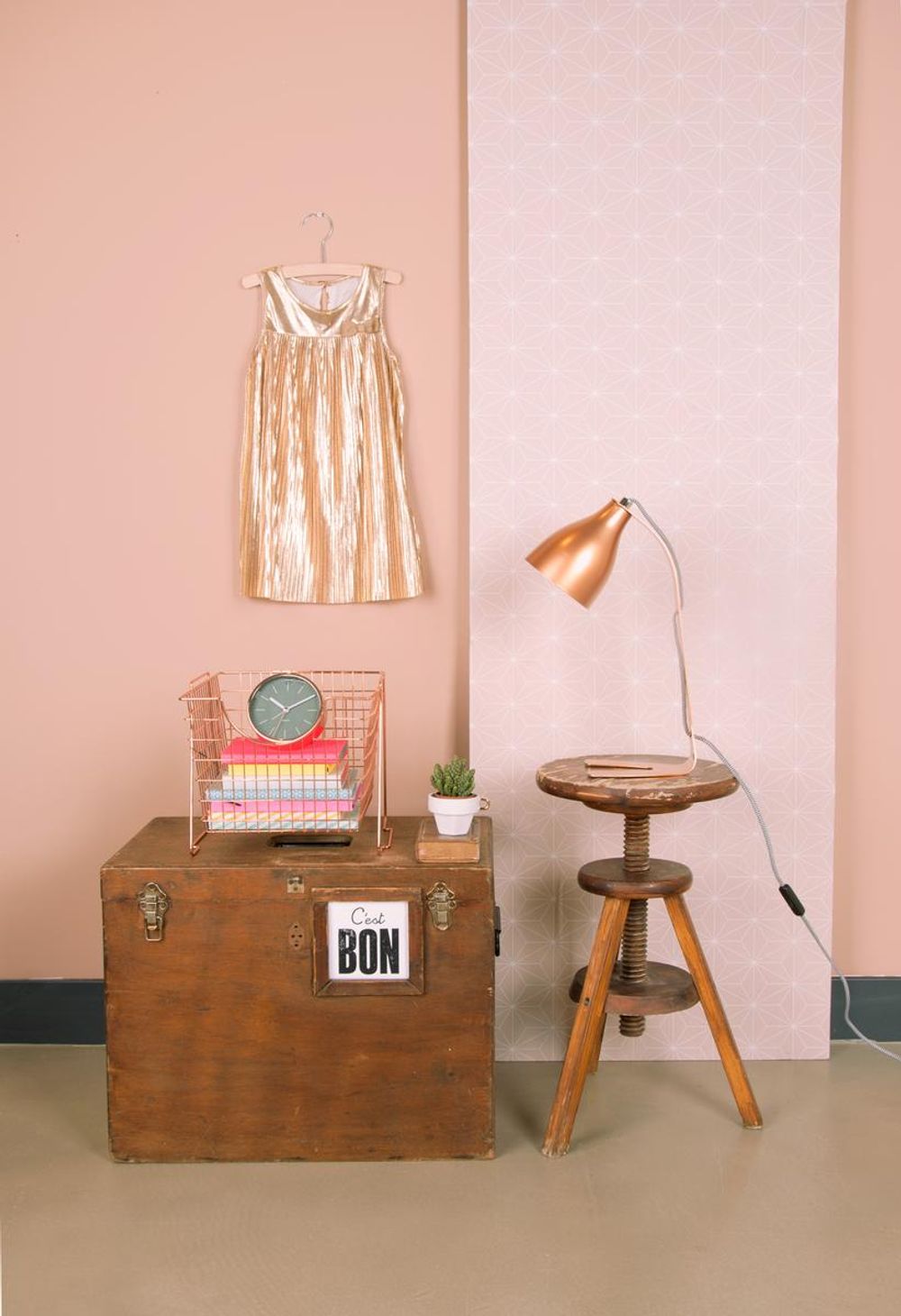 Bureaulamp BAREFOOT - Metal Copper PST LM961