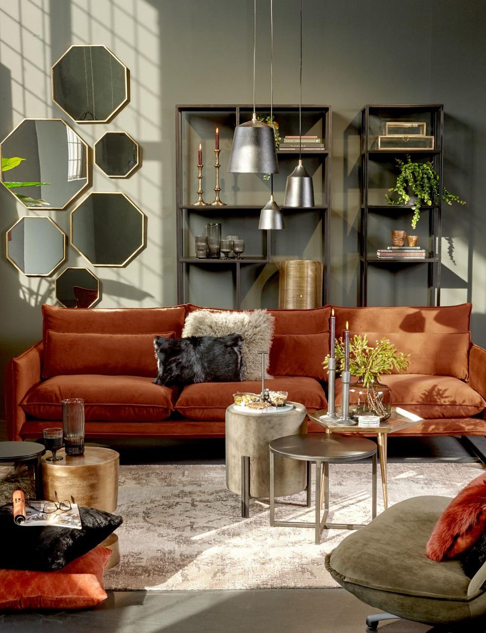 Kast rek BILBAO - Zwart LFS 128411