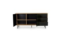Dressoir 'Flow' - kleur: Eik/Z TRS FLO DR2D3L