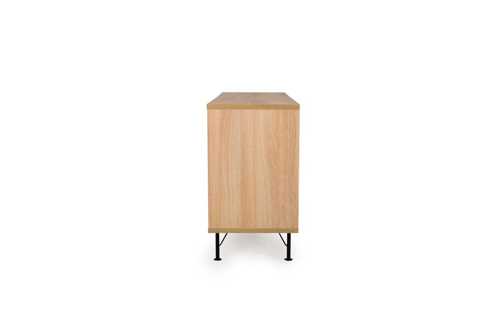 Dressoir 'Flow' - kleur: Eik/Z TRS FLO DR2D3L