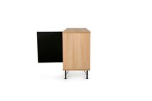 Dressoir 'Flow' - kleur: Eik/Z TRS FLO DR2D3L