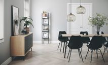 Dressoir 'Flow' - kleur: Eik/Z TRS FLO DR2D3L