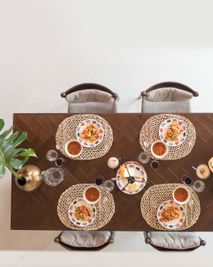 Tafel CLASS - Acacia/goud ZVR 2100014