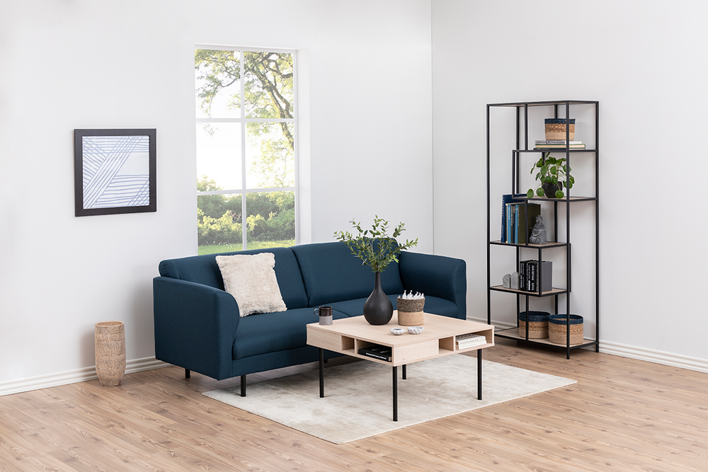 Kast boekenrek SEAFORD - Paper wild oak ACT SE BKH