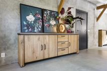 Dressoir FARMLAND - Oak railway brown HEH 39606-RWB