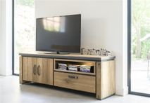 Tv-meubel FARMLAND - Oak railway brown HEH 39609-RWB