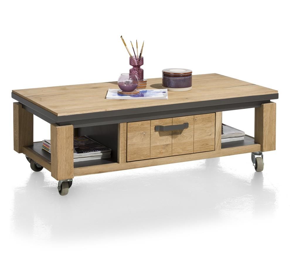 Salontafel FARMLAND - Oak railway brown HEH 39613