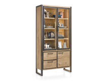 Kast vitrine METALO - Railway Brown HEH 36338