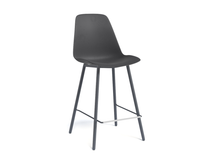 Barstoel BARCLAUDIO - Zwart/Antraciet PFT-204-000001-PP01