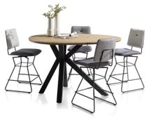 Barstoel 'Otis' - kleur: Antra XOO 36590LGR