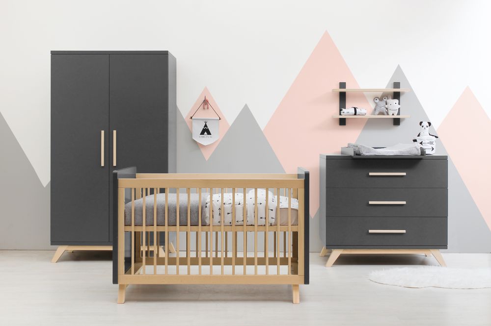 Babybed 'Kyan' - kleur: Grey/N BOP KY BB