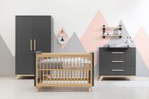 Babybed 'Kyan' - kleur: Grey/N BOP KY BB