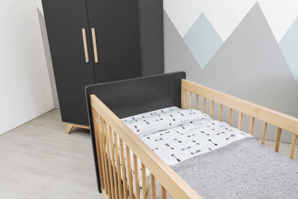 Babybed 'Kyan' - kleur: Grey/N BOP KY BB