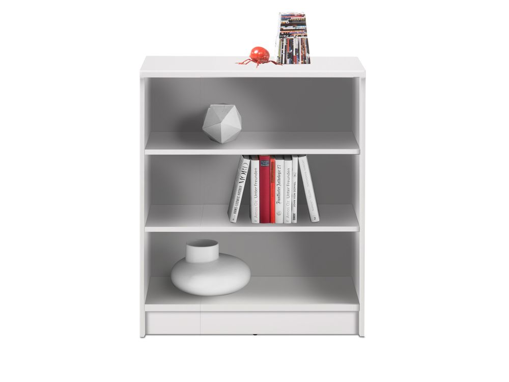 Kast boekenrek OPTIMUS - Wit BGA 35-002-17