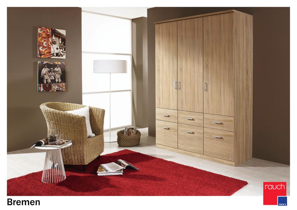 Kast kleerkast BREMEN - Sonoma eik RCH BR136SE