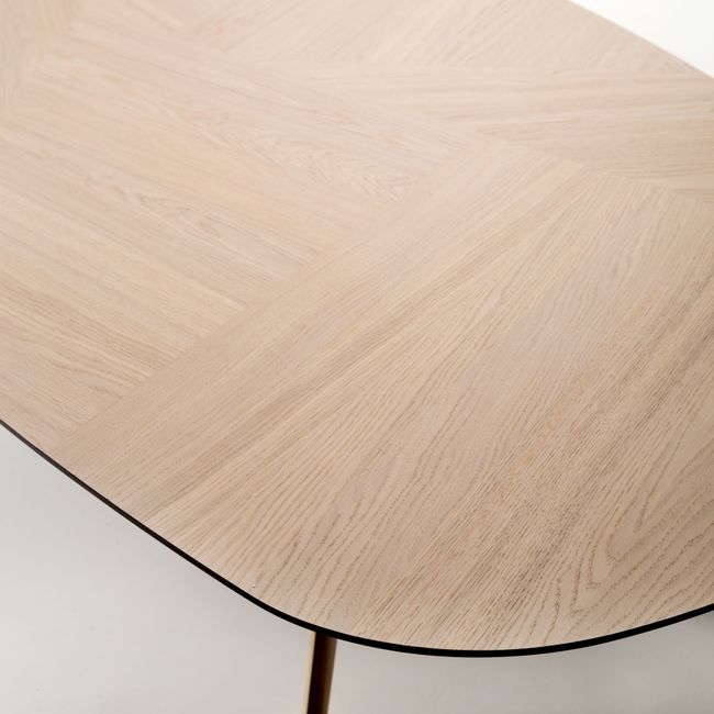 Ovale tafel ECLIPSE - Eiken