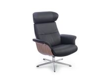 Relaxzetel TIMEOUT standaard - Zwart/walnoot CFM-3-000059-FB