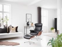 Relaxzetel TIMEOUT standaard - Zwart/walnoot CFM-3-000059-FB