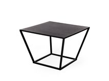 Salontafel / hoektafel PAPILLON - Zwart/Metaal JCU PASA170