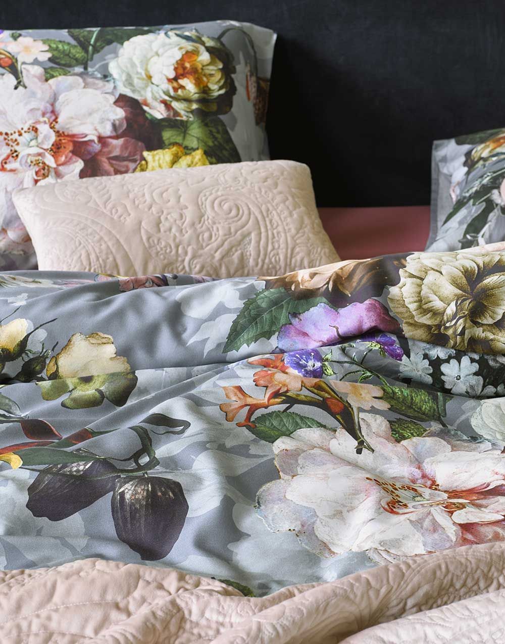 Dekbedovertrek FLEUR - Taupe VES 401055-100NL-009