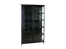 Kast Vitrine ELINA - Zwart PEM 689289