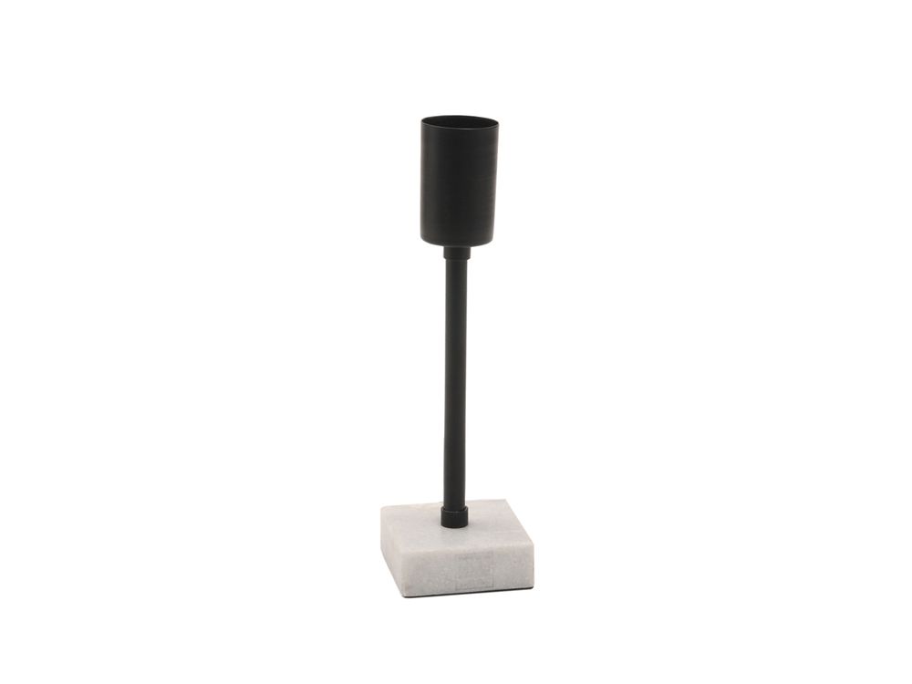 Tafellamp met marmer S QUINN - Zwart PEM 675329