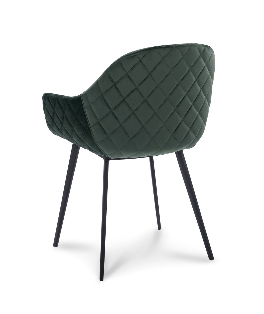 Stoel CALVIN - Groen velvet XLC CA ASTGR