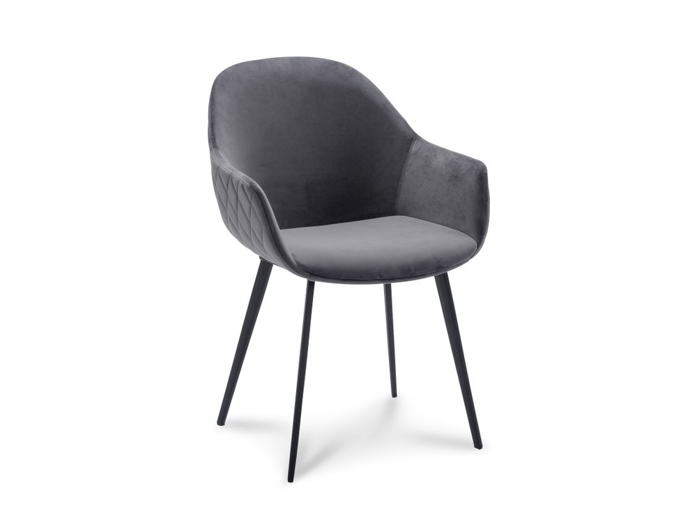 Stoel CALVIN - Groen velvet XLC CA ASTDG