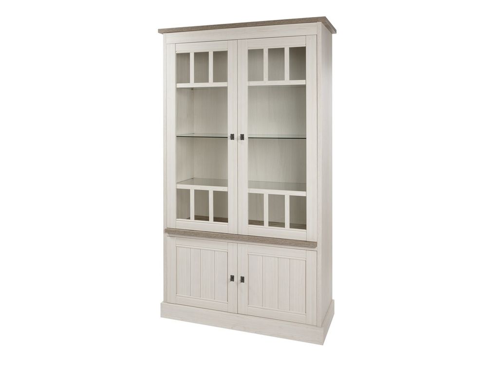 Kast vitrine YORK - Crystal Oak Beige MBR-1-000009