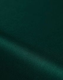Donkergroen satijnstof met diagonale weeftextuur en lichte glans.