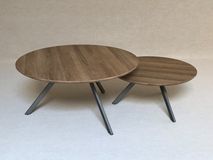 Set van 2 salontafels - Eik look DEZ MCT-348+349SET