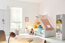 Kleerkast Wolk - Wit SCE 4250