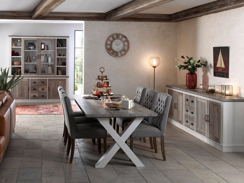 Eetkamer VERNON - Silver Alask C-MXF VE EK1