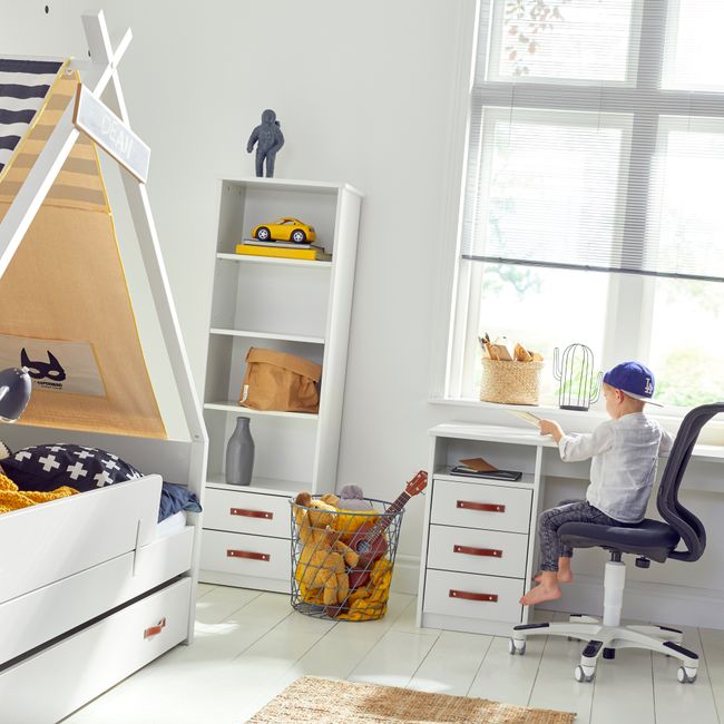 Boekenkast COOL KIDS - Wit