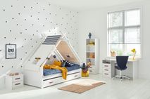 Boekenkast COOL KIDS - Wit SCE 4240