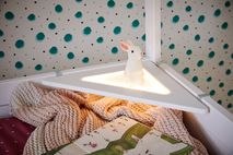 Hutbed BEACHHOUSE - Wit gelakt SCE 47978WG