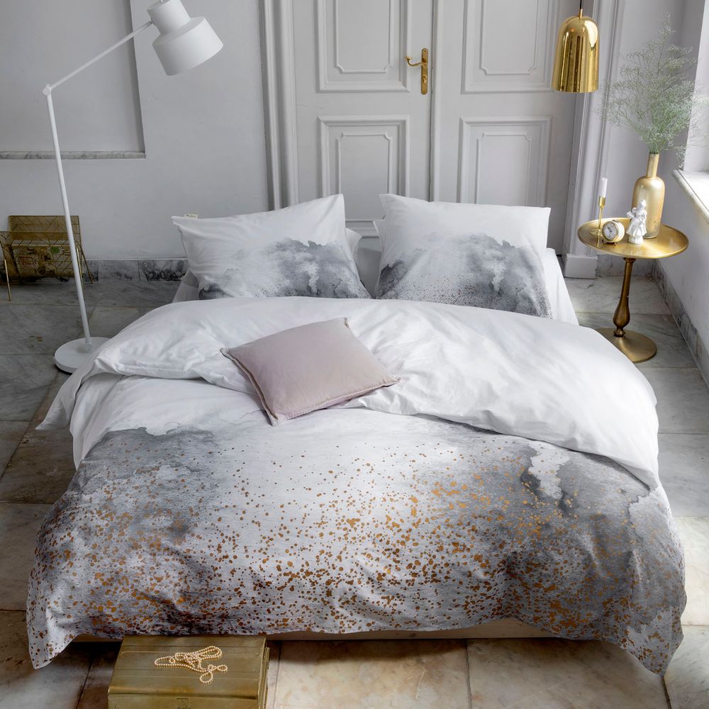 Dekbedovertrek TOUCH OF GOLD - Wit RGN DOWALGOLD140WIT