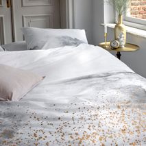 Dekbedovertrek TOUCH OF GOLD - Wit RGN DOWALGOLD140WIT