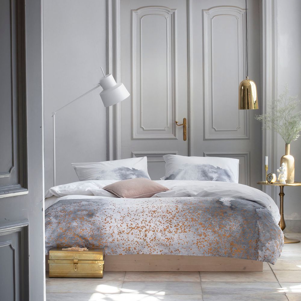 Dekbedovertrek TOUCH OF GOLD - Wit RGN DOWALGOLD140WIT